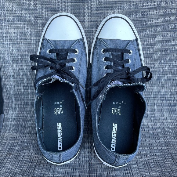 Converse Chuck Taylor All Star Ox Grey Low Top Sneakers Shoes Mens size 12 - Picture 9 of 10